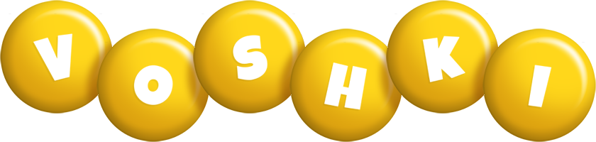 Voshki candy-yellow logo