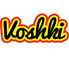 Voshki flaming logo