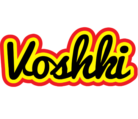 Voshki flaming logo