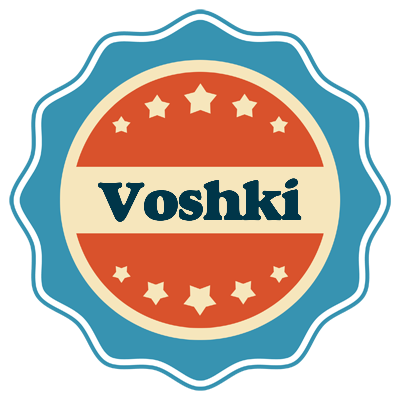 Voshki labels logo