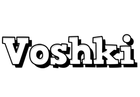 Voshki snowing logo