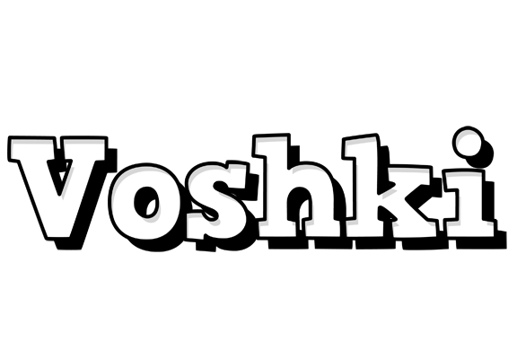 Voshki snowing logo