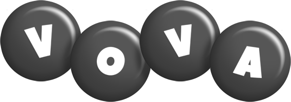 Vova candy-black logo