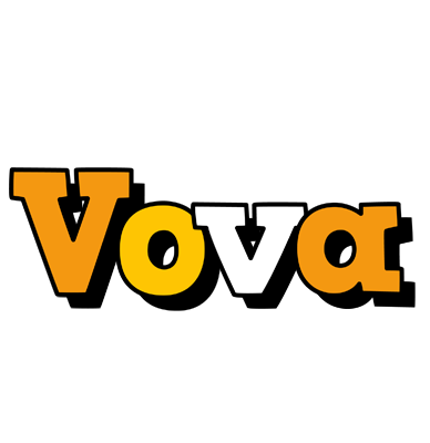 Vova cartoon logo