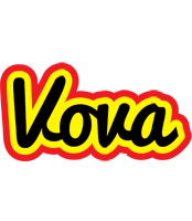 Vova flaming logo