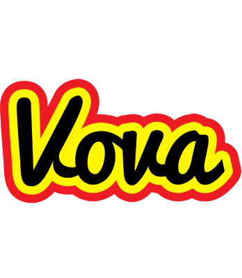 Vova flaming logo