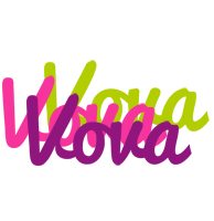 Vova flowers logo