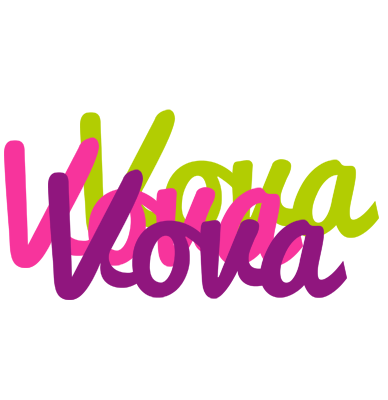Vova flowers logo