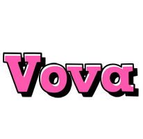 Vova girlish logo