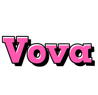Vova girlish logo