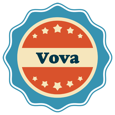 Vova labels logo