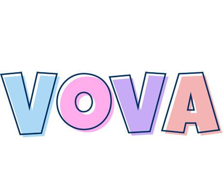 Vova pastel logo