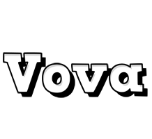 Vova snowing logo