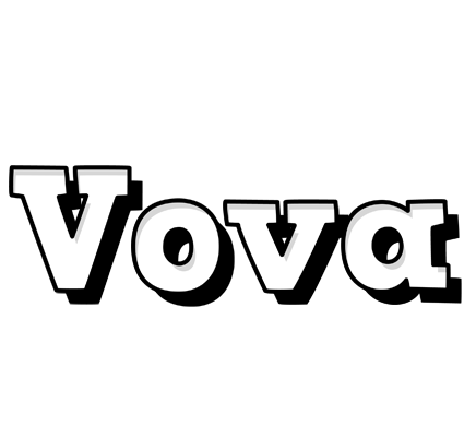 Vova snowing logo