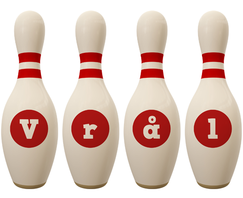 Vrål bowling-pin logo