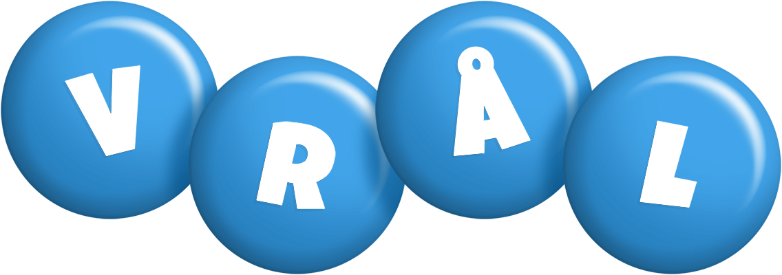 Vrål candy-blue logo