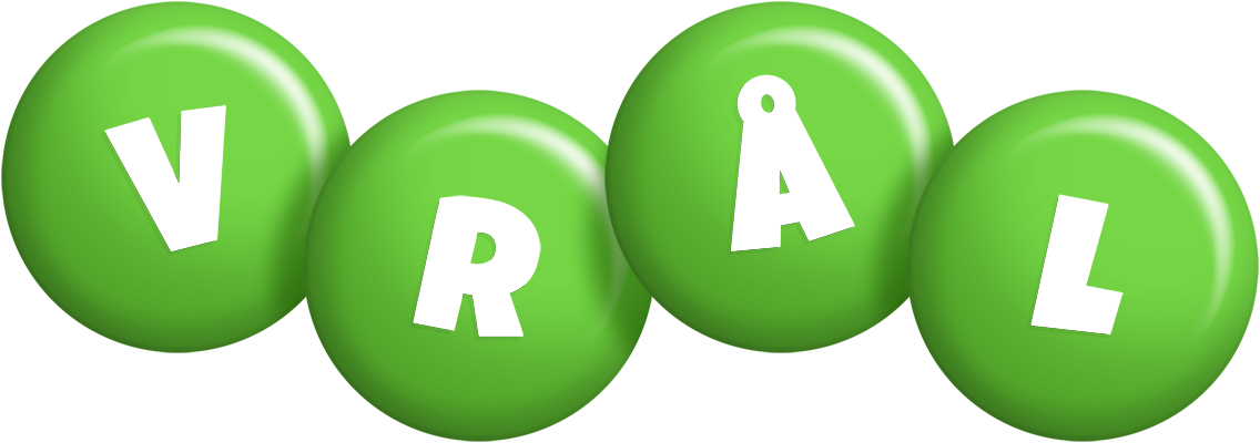Vrål candy-green logo