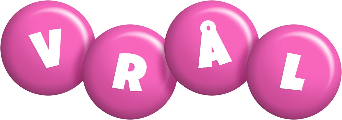 Vrål candy-pink logo