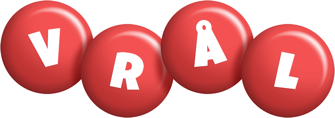 Vrål candy-red logo