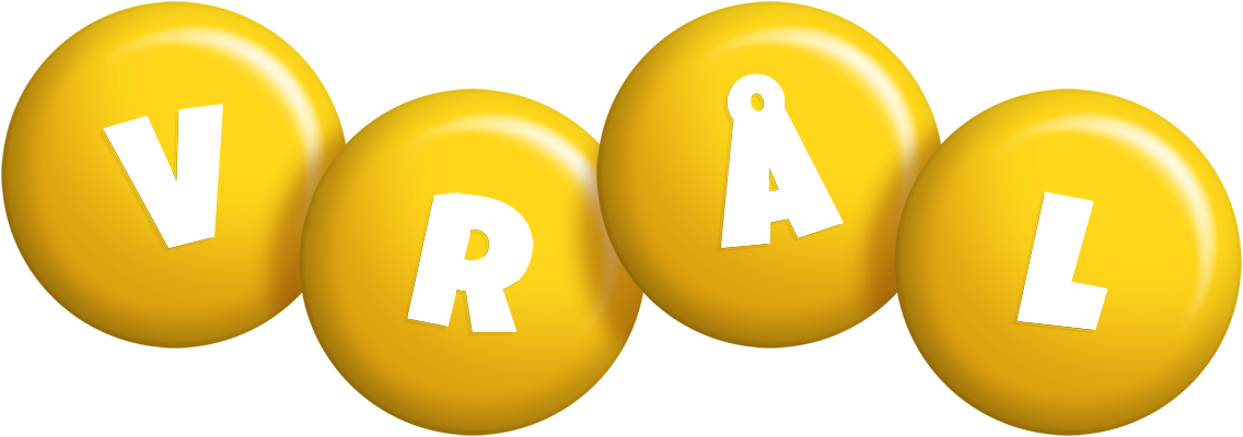 Vrål candy-yellow logo