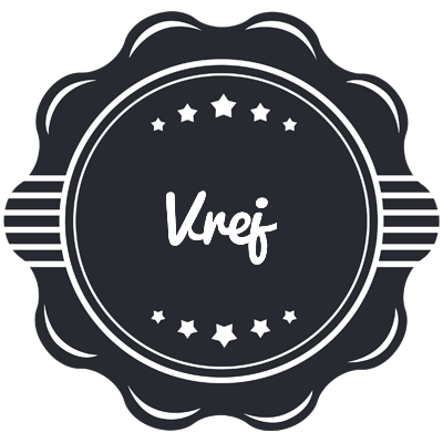 Vrej badge logo