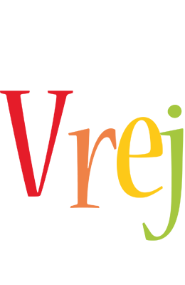 Vrej birthday logo