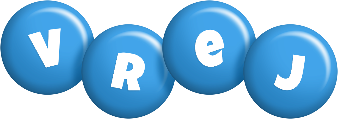 Vrej candy-blue logo