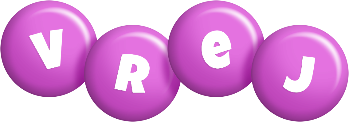 Vrej candy-purple logo