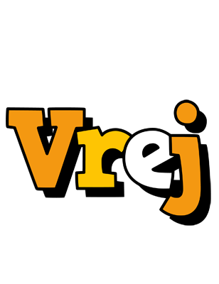 Vrej cartoon logo