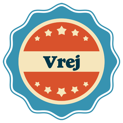 Vrej labels logo
