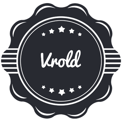 Vrold badge logo