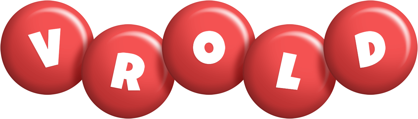 Vrold candy-red logo