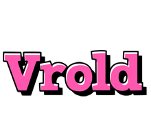 Vrold girlish logo