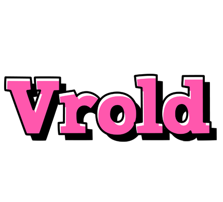Vrold girlish logo
