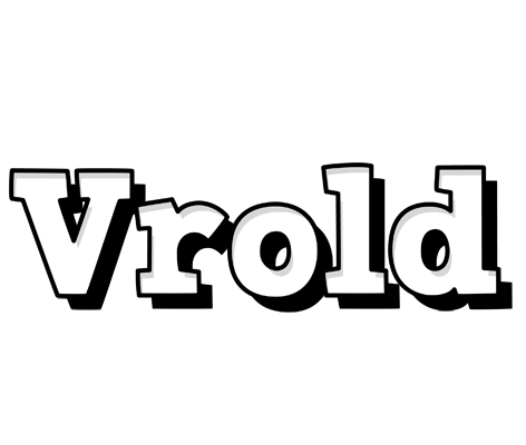 Vrold snowing logo