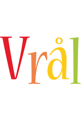 Vrål birthday logo