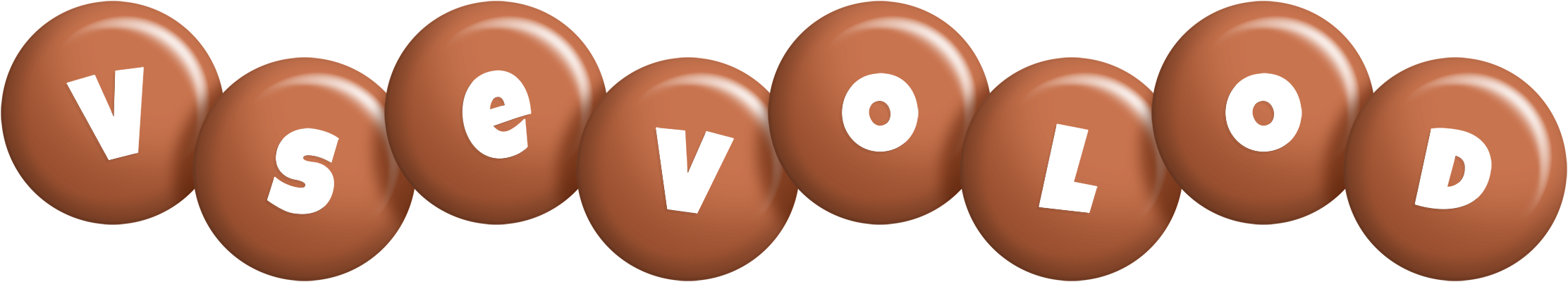 Vsevolod candy-brown logo