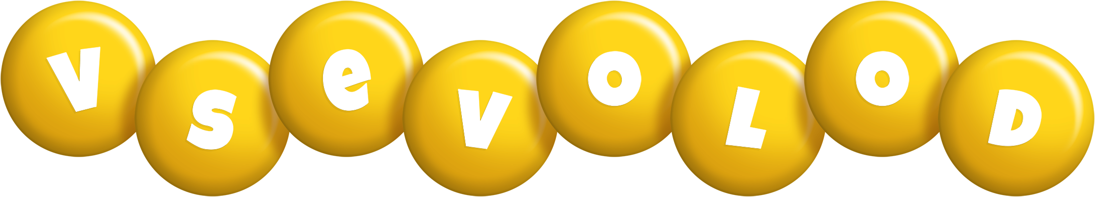 Vsevolod candy-yellow logo