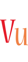 Vu birthday logo