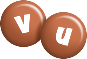 Vu candy-brown logo