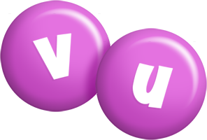 Vu candy-purple logo