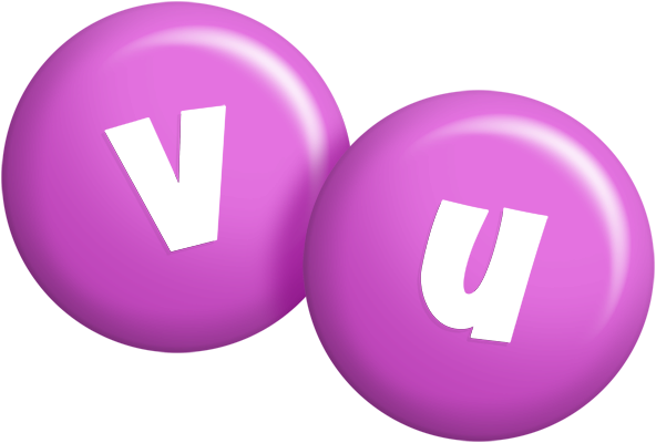 Vu candy-purple logo