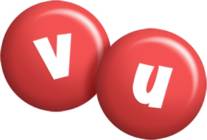 Vu candy-red logo
