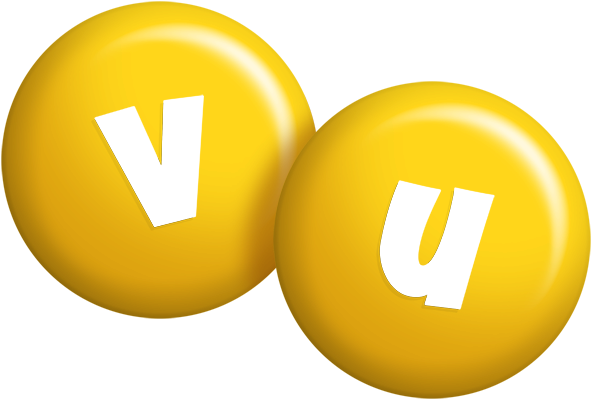 Vu candy-yellow logo