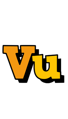 Vu cartoon logo
