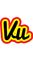 Vu flaming logo