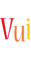 Vui birthday logo