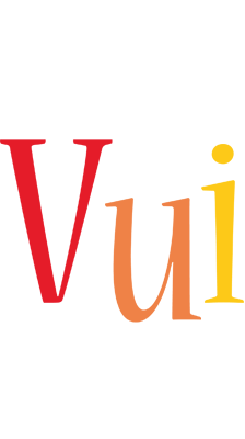 Vui birthday logo