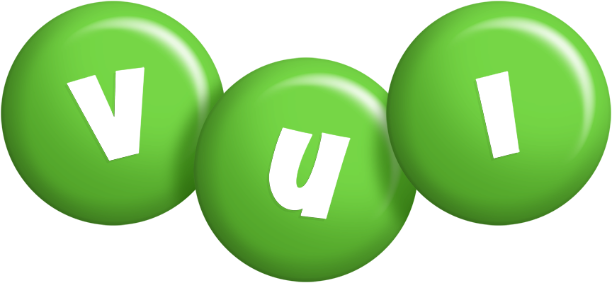 Vui candy-green logo
