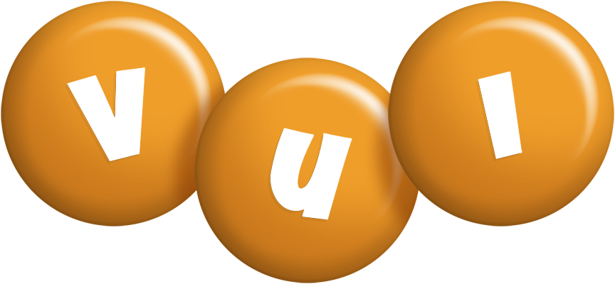 Vui candy-orange logo